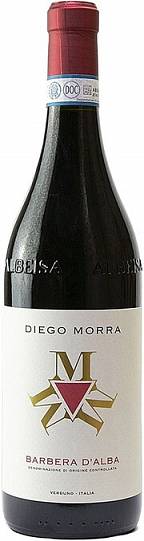 Вино Diego Morra Barbera d'Alba DOC  2020 750 мл 14,5%