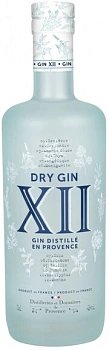 Джин  XII  Dry Gin   700 мл  42 %