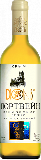 Винный напиток "Портвейн Приморский DIONIS " бе