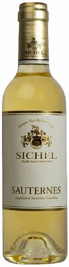 Вино Sichel Sauternes AOC  Сишель Сотерн  2017  375 мл