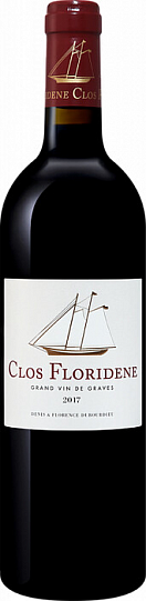 Вино Clos Floridene Rouge  Graves AOC    2017 750 мл 13%