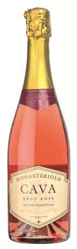 Вино игристое Monasteriolo Cava Brut Rose 750 мл