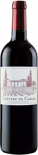Вино Chateau de Carles Fronsac AOC  2016 375 мл  14%
