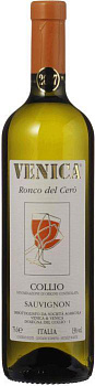 Вино Venica & Venica, Sauvignon Collio DOC Ronco del Cero Веника & Веника Ронко дель Черо Совиньон  2022 750 мл
