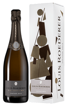 Шампанское Louis Roederer Brut Vintage  2014 gift box