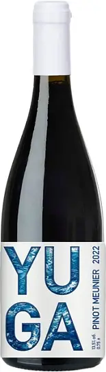 Вино Yuga   Pinot Meunier  2022 750 мл 13,5 %