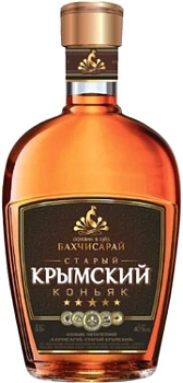 Коньяк Бахчисарай  Старый Крымский  пятилетний 500 мл  40%