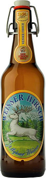 Пиво Der Hirschbrau Weisser Hirsch 500 мл