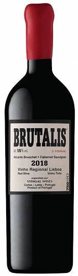Вино Brutalis Vidigal Vinho Regional Lisboa 2018 750 ml 15% 