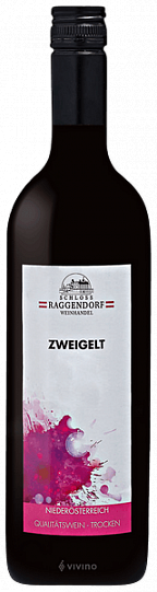Вино  Schloss Raggendorf Zweigelt  2019 750 мл