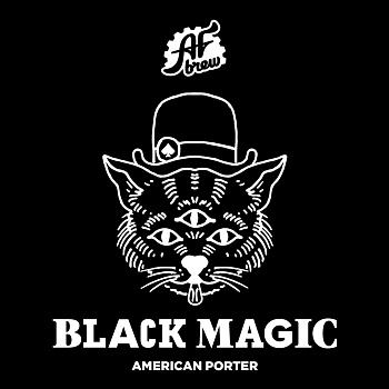 Пиво  AF Brew Black Magic  Аф Брю Черная Магия стекло  500 мл