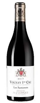 Вино Domaine Yvon Clerget  Volnay 1er Cru "les Santenots" AOC  2018 750 мл