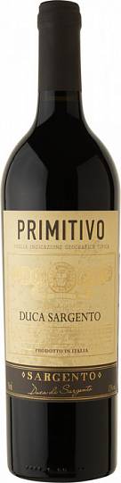 Вино Duca Sargento Primitivo Puglia IGT Дука Сарженто Примитиво 7