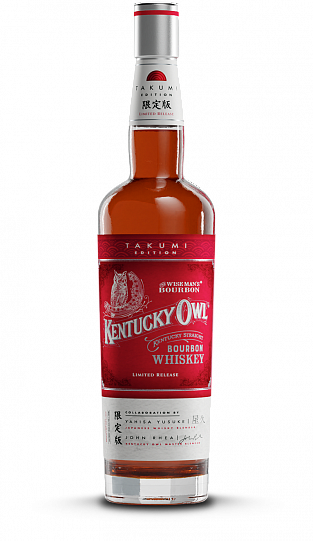 Виски Kentucky Owl Takumi Edition Straight Bourbon п/у 750 мл 50 %