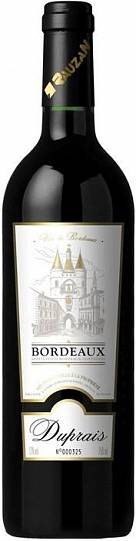 Вино Duprais Rouge Bordeaux AOC  Дюпре Красное Бордо 750 мл