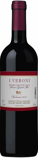 Вино Fattoria I Veroni IGT Rosso di Toscana  2015 750 мл