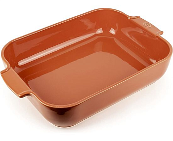 Форма для запекания прямоугольная TERRACOTTA 5,2 л  40 х 25,7 см  терракотовый  Peugeot  арт  61074