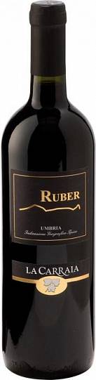 Вино La Carraia Ruber Umbria IGT Ла Каррайя Рубер 2015 750 мл