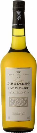 Кальвадос "Comte Louis de Lauriston" Fine  Calvados gift box 700 мл
