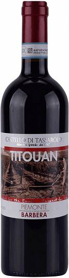 Вино Castello di Tassarolo  "Titouan" Piemonte DOC Barbera  2021  750 мл