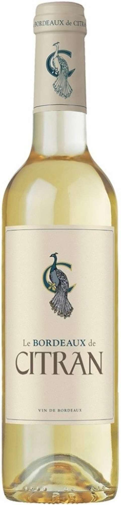 Вино Chateau Citran    Le Bordeaux de Citran Blanc   Ле Бордо де Ситран Блан  2021 750 мл