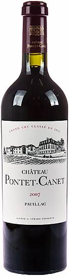 Вино  Chateau Pontet-Canet Шато Понте-Кане 2019 750 мл 13,5%