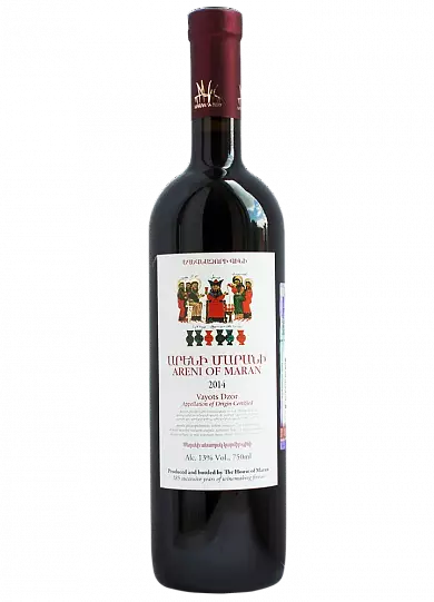 Вино Maran ARENI MARANI 2016 750 мл 13%