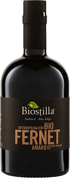 Ликер  Biostilla Fernet Amaro Bio  500 мл 38%