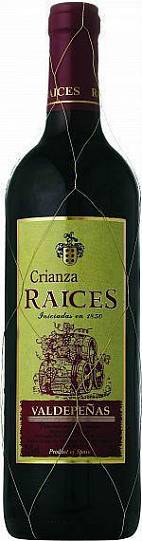 Вино Raices Crianza Valdepenas DO Райсес Крианса 2014 750 мл