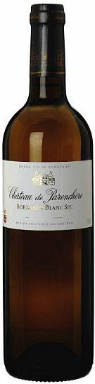 Вино "Chateau de Parenchere" Blanc  Bordeaux AOC 2018 750 мл
