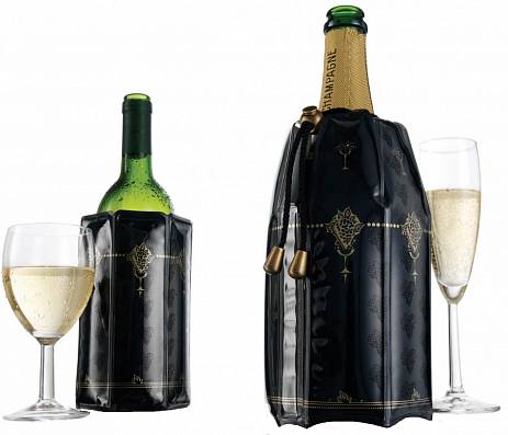 Набор VacuVin RI Wine & Champagne Cooler Classic из 2-х охладит.рубаш