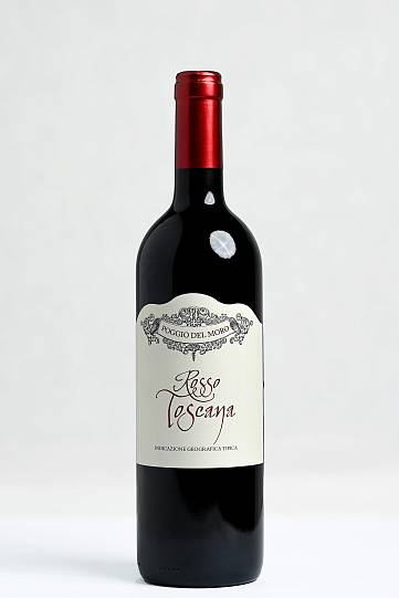 Вино Poggio del Moro Rosso Toscana 2017 750 мл 14,5%