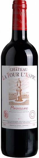 Вино Chateau Haut-Batailley Château La Tour l'Aspic Pauillac Шато О-Батайе