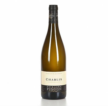 Вино Domaine Pinson  AOC Chablis   2017 750 мл