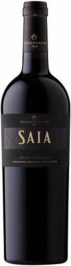 Вино Feudo Maccari Saia Nero d'Avola  Sicilia IGT Сайа  2019 750 мл