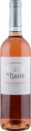Вино  Domaine de Bazin  Rose  Cotes de Gascogne Домен де Базан   Розе 