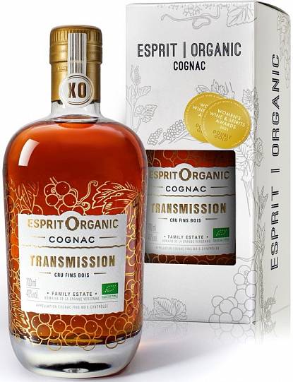 Коньяк  Esprit Organic XO  gift box 700 мл 