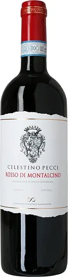 Вино Celestino Pecci, Rosso di Montalcino DOC 2020   750 мл  15%