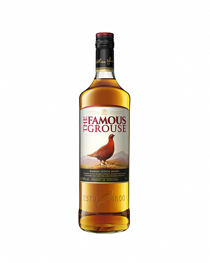 Виски The Famous Grouse Finest gift box    1000 мл