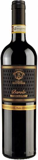 Вино Colle Belvedere Barolo DOCG 2014 750 мл