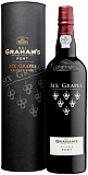Вино Graham’s Six Grapes gift box Грэм'c Сикс Грейпс в подарочной упаковке 2018 750 мл