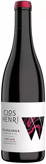 Вино Clos Henri   Pinot Noir  Waimaunga  Marlborough  2020  750 мл 14,5%
