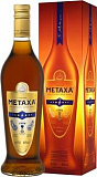Бренди Metaxa 7* Метакса  7*  подарочная упаковка  700 мл