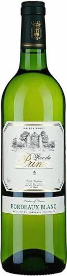 Вино Maison Bouey Roc du Prince Blanc Dry Bordeaux AOC Рок дю Пренс Блан