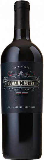 Вино Domaine Curry Cabernet Sauvignon  Napa Valley AVA   2019 750 мл
