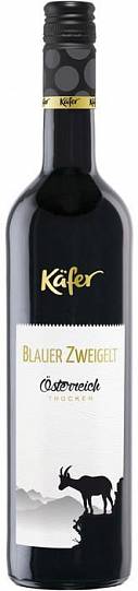 Вино Kafer Blauer Zweigelt Кэфер Блауер Цвайгельт 750 мл