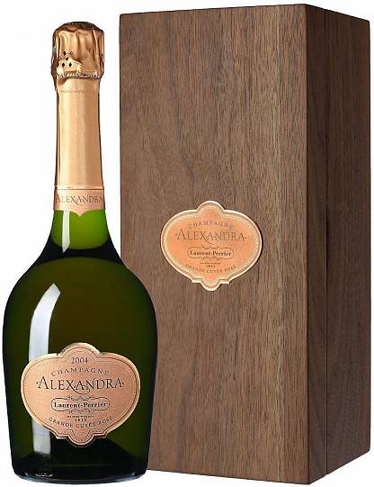 Шампанское Laurent-Perrier Alexandra Grande Cuvee Rose  coffret gift box  2004 7