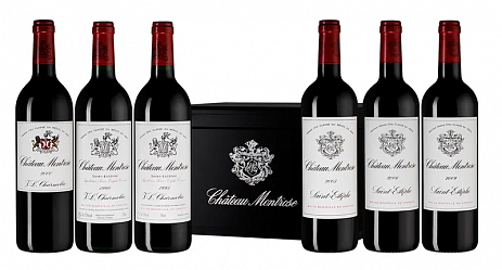 Вино Set Chateau Montrose: 1995, 1998, 2000, 2005, 2006, 2009  6х750 мл