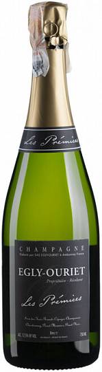 Шампанское Egly-Ouriet  Les Premices Brut Champagne AOC   2016 750 мл 