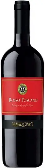 Вино  Valvirginio  Toscano IGT  Rosso  750 мл 12 %